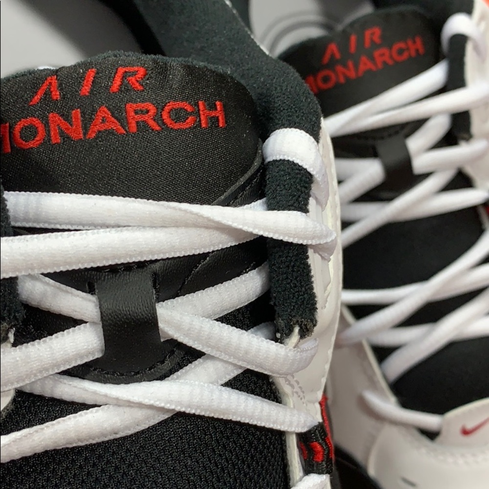 NIKE AIR MONARCH IV (4E) white/black Men’s - Picture 14 of 16
